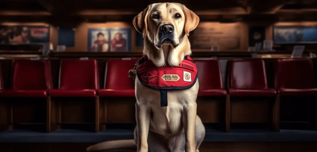 Guide service dogs